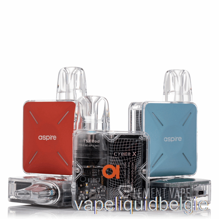 Vape België Aspire Cyber X Pod Systeem Parelzilver